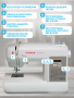 Электронная швейная машина Singer Brilliance 6180