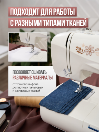 Электромеханическая швейная машина Jaguar SM-24 №328 (Уценка)